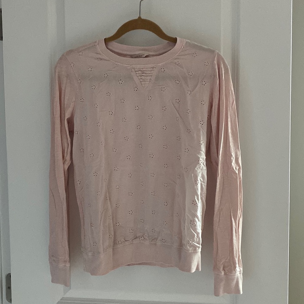 Lucky brand pink pullover top